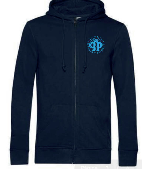 Sudadera azul Hombre