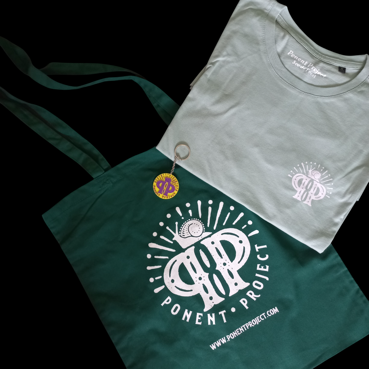 PACK PONENT (samarreta+clauer+totebag)