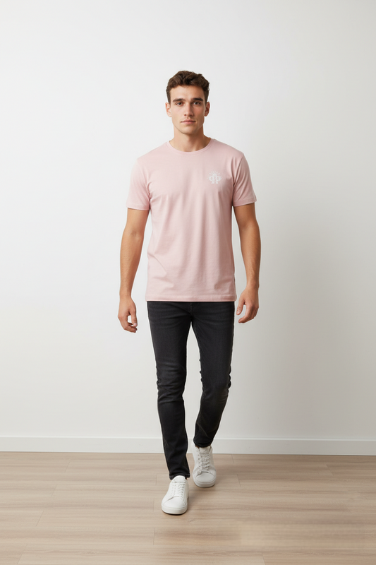 Camiseta Hombre Rosa