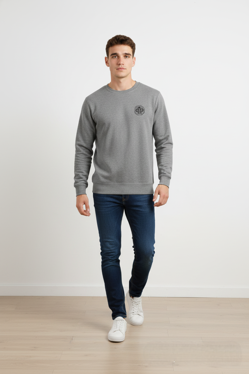 Jersey unisex gris