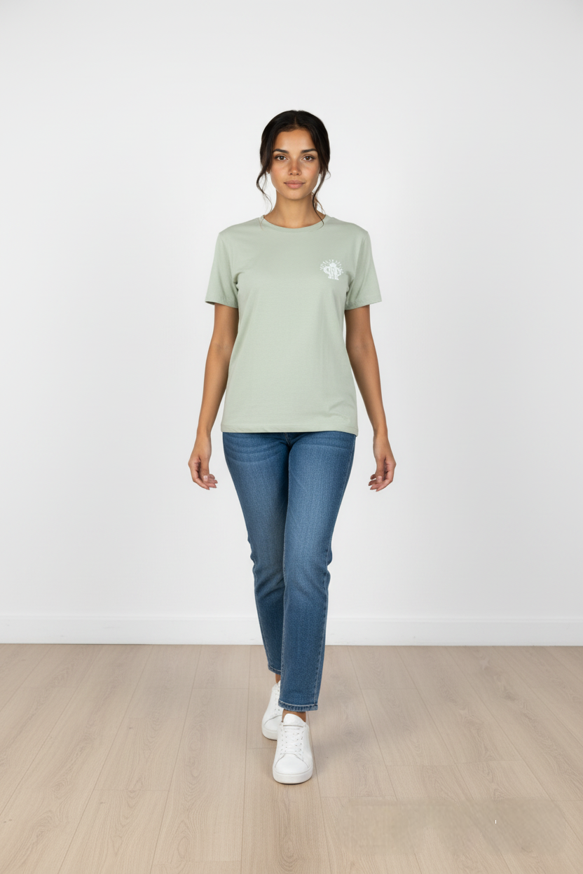 Camiseta Mujer Verde