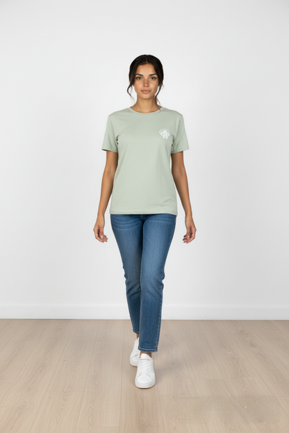 Camiseta Mujer Verde