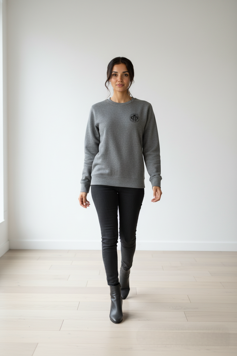 Jersey unisex gris