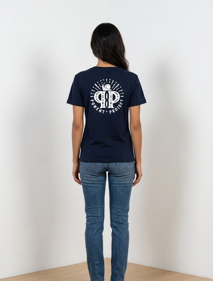 Camiseta Mujer Azul Marino