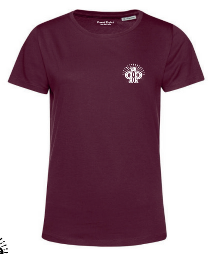 Camiseta Mujer Granate