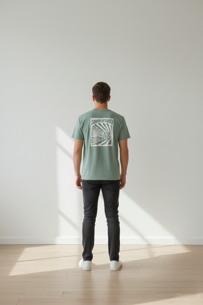Camiseta Hombre Verde