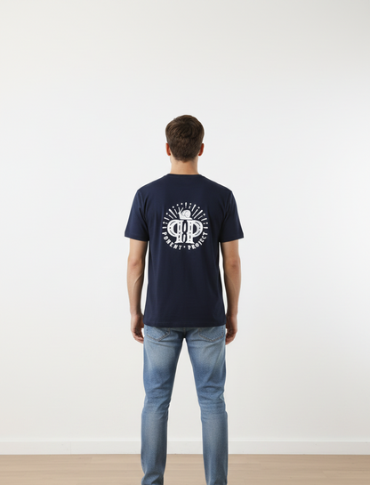 Camiseta Hombre Azul Marino