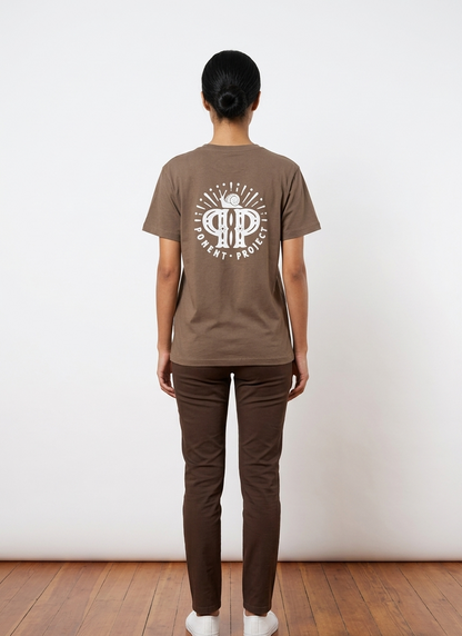 Camiseta Mujer Marrón