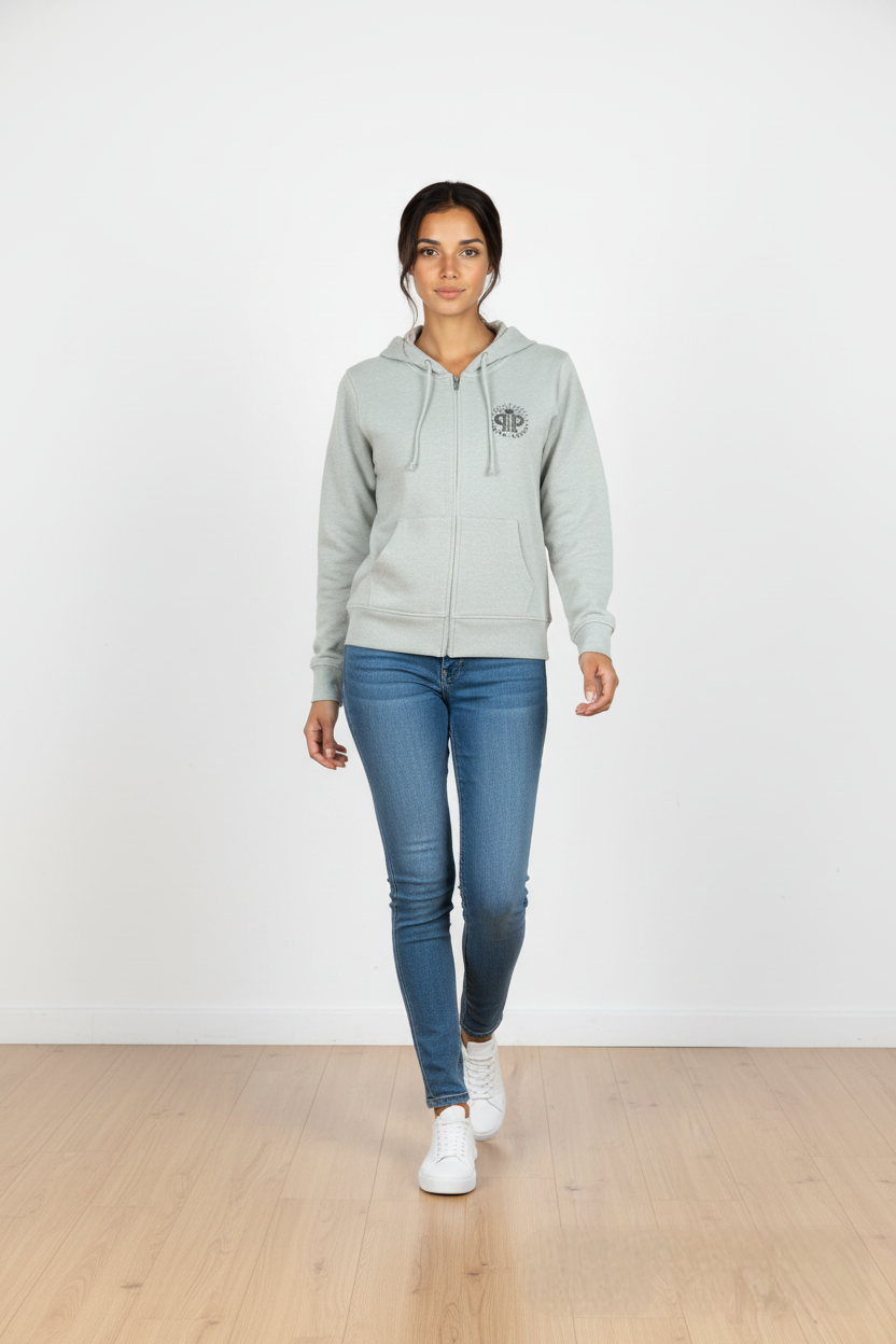 Sudadera verde Mujer