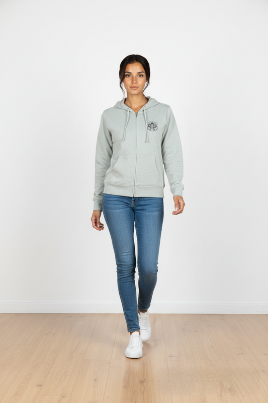 Sudadera verde Mujer